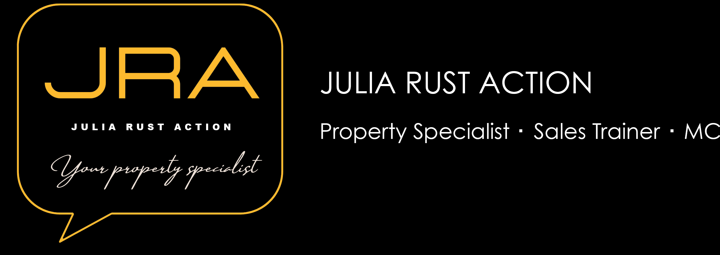 Julia Rust independent Auctioneer and Sales Trainer